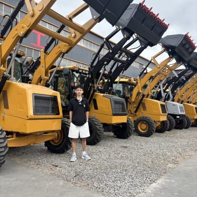 Factory machinery capable of both shoveling and excavating: shovel-excavator combo machine.