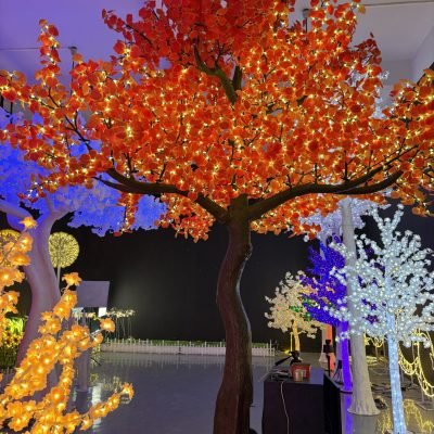 Glowing tree